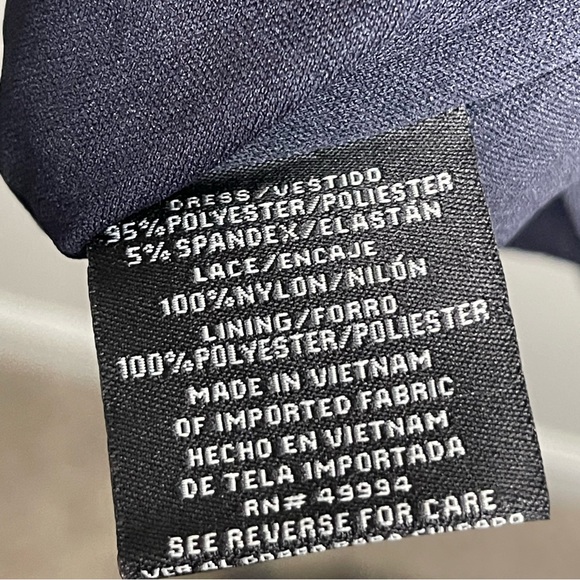 R&M Richards 8749W Blue Short Plus Size Mother Of The Bride Size 20W NWT - Picture 12 of 12